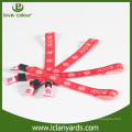 Factory direct custom adjustable woven wristband for festival event